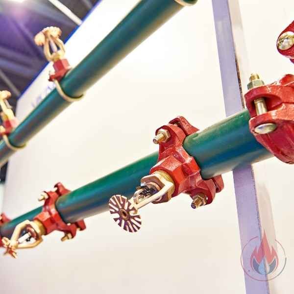 أنظمة الإطفاء بالرش الآلي (Fire Sprinkler Systems)